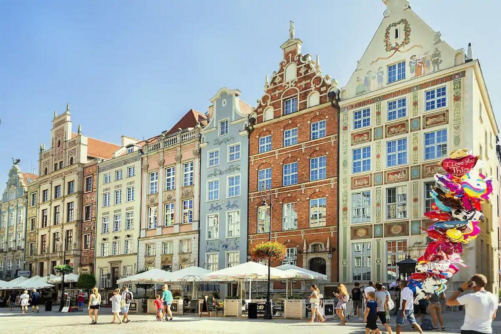 Ibb Hotel Gdansk Bagian luar foto